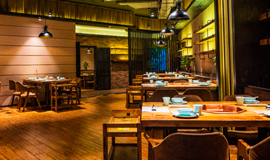 Ambiente para comer no local